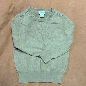 Crewcuts camel crewneck sweater 2T